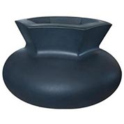 Flower Pot Balena - D100 x H.65cm - Anthracite